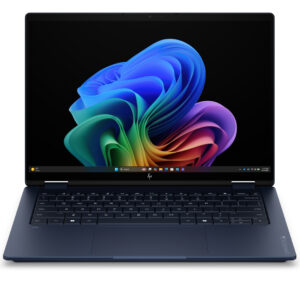 HP OmniBook X Flip 2-in-1 Laptop Next Gen AI 14-kc0000nwx Copilot+ PC AMD Ryzen AI 9 445 35,6 cm (14") Ekran dotykowy 3K 32 GB LPDDR5x-SDRAM 1 TB SSD Wi-Fi 7 (802.11be) Windows 11 Home Niebieski