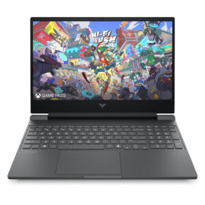 HP Victus Gaming 15-fb3023nw AMD Ryzen™ 7 7445H Laptop 39,6 cm (15.6") Full HD 16 GB DDR5-SDRAM 512 GB SSD NVIDIA GeForce RTX 4050 Wi-Fi 6 (802.11ax) Windows 11 Home Czarny