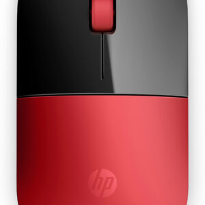 HP Mysz bezprzewodowa Z3700, czerwona