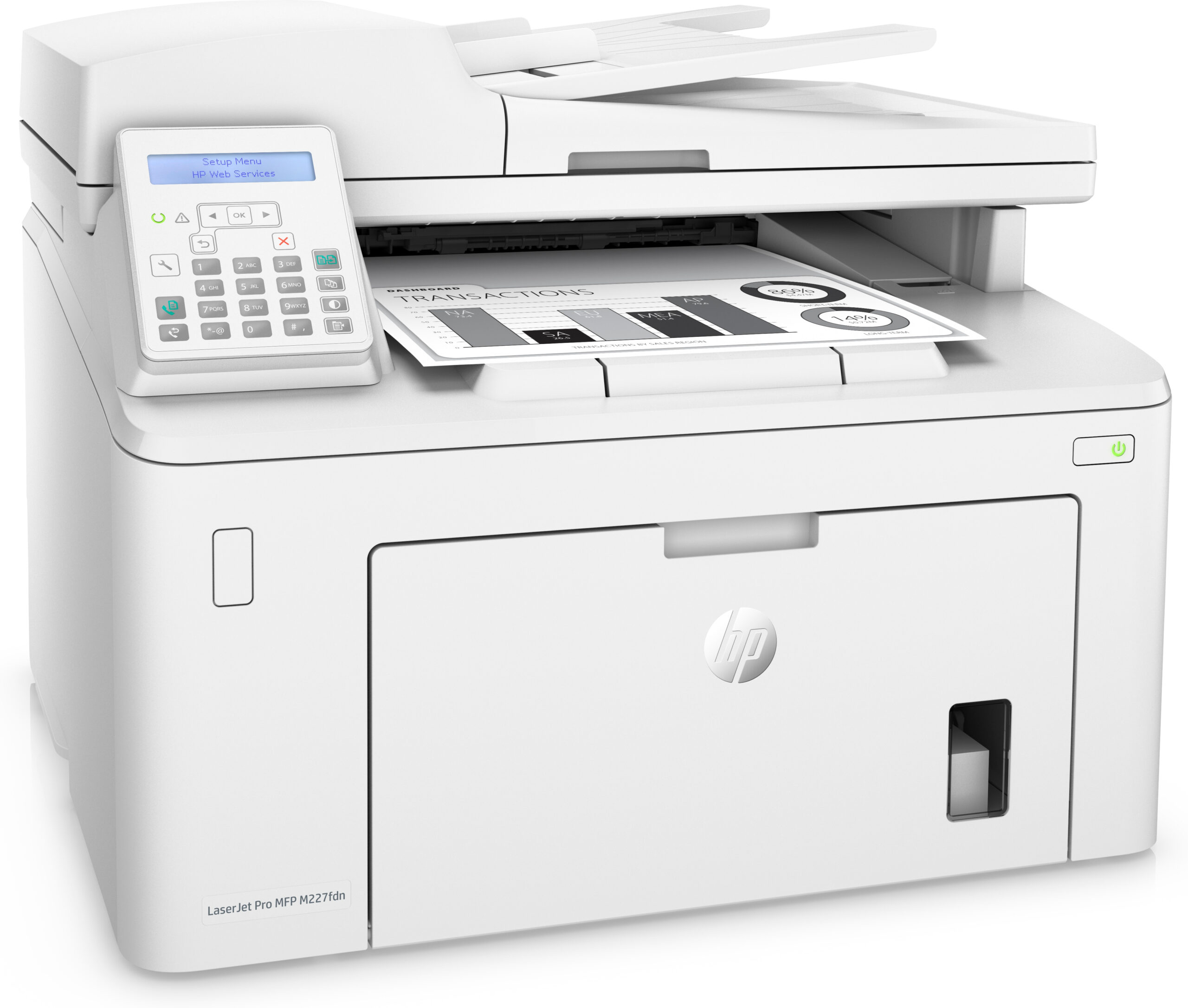 HP LaserJet Pro Urządzenie wielofunkcyjne M227fdn - obrazek 4