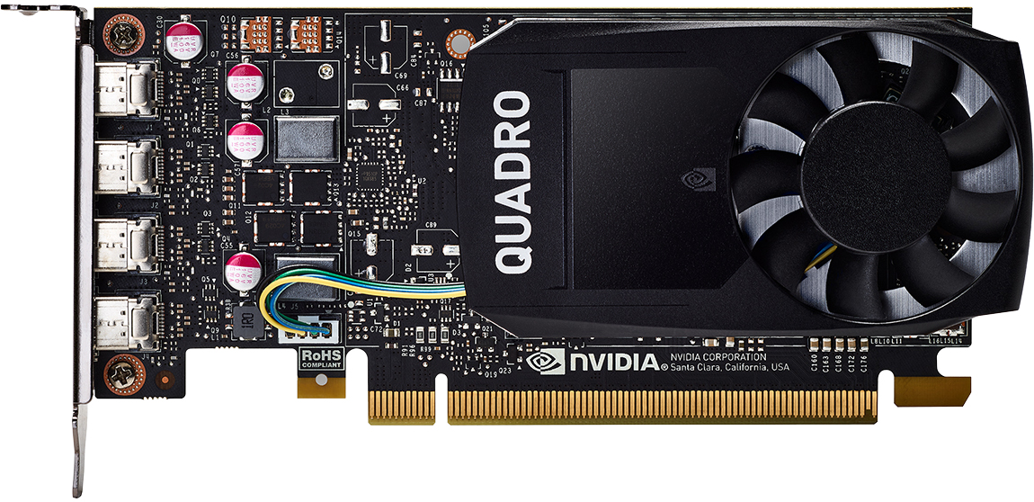 HP Karta graficzna NVIDIA Quadro P1000 4 GB