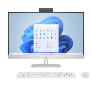 HP 27-cr0222nw AMD Ryzen™ 7 7730U 68,6 cm (27") 1920 x 1080 px All-in-One PC 16 GB DDR4-SDRAM 512 GB SSD Windows 11 Home Wi-Fi 6 (802.11ax) Biały