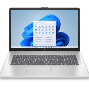 HP 17-cp2216nw AMD Ryzen™ 5 7520U Laptop 43,9 cm (17.3") Full HD 16 GB LPDDR5-SDRAM 512 GB SSD Wi-Fi 6 (802.11ax) Windows 11 Home Srebrny