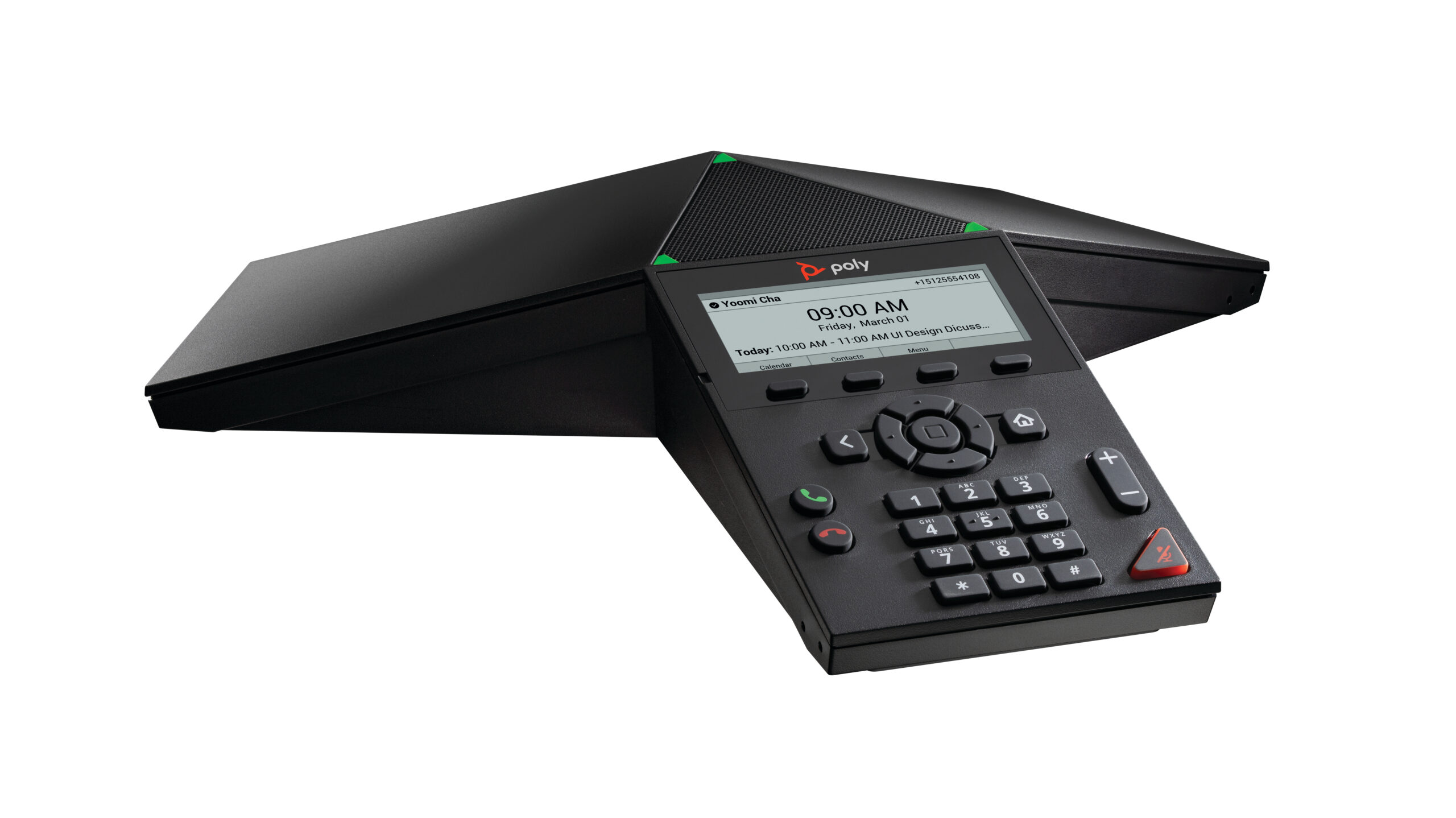 HP Poly Telefon konferencyjny IP Poly Trio 8300, obsługujący funkcję zasilania PoE, bez radia - obrazek 2