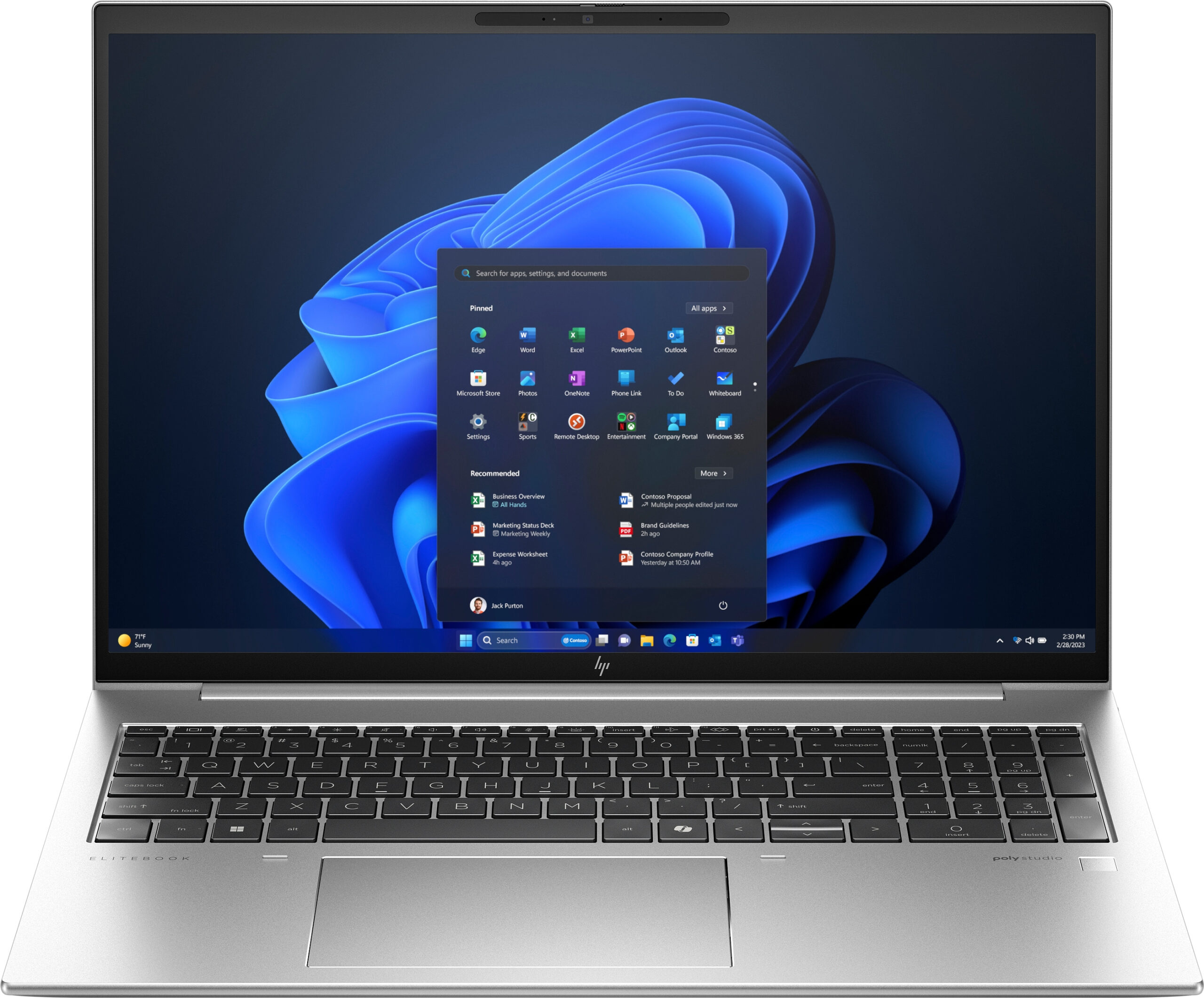HP EliteBook 860 G11 Intel Core Ultra 7 155U Laptop 40,6 cm (16") WUXGA 32 GB DDR5-SDRAM 1 TB SSD Wi-Fi 6E (802.11ax) Windows 11 Pro Srebrny