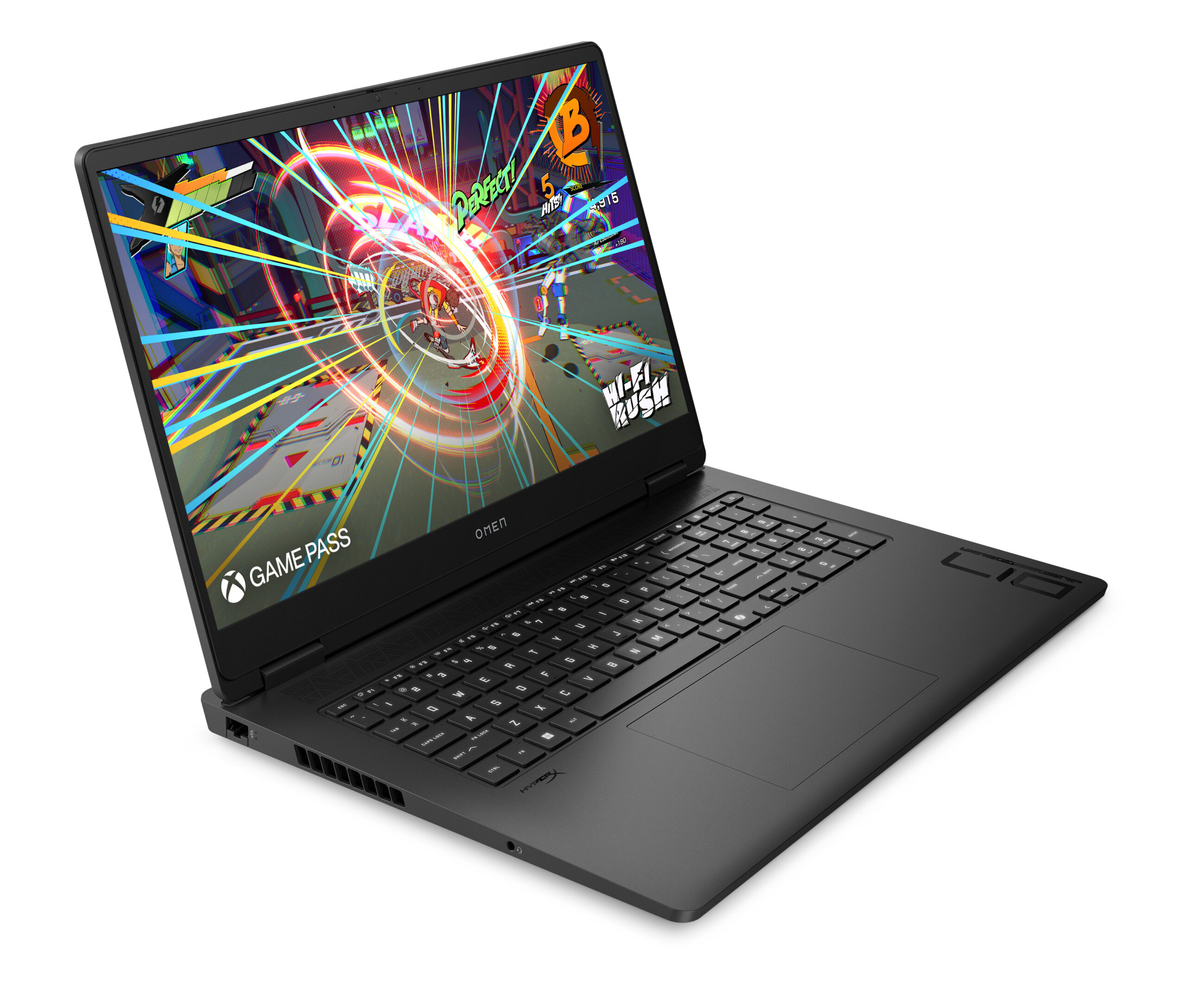 HP OMEN Gaming 17-db1005nw Copilot+ PC AMD Ryzen AI 7 350 Laptop 43,9 cm (17.3") Full HD 16 GB DDR5-SDRAM 1 TB SSD NVIDIA GeForce RTX 5050 Wi-Fi 6 (802.11ax) Windows 11 Home Czarny - obrazek 2