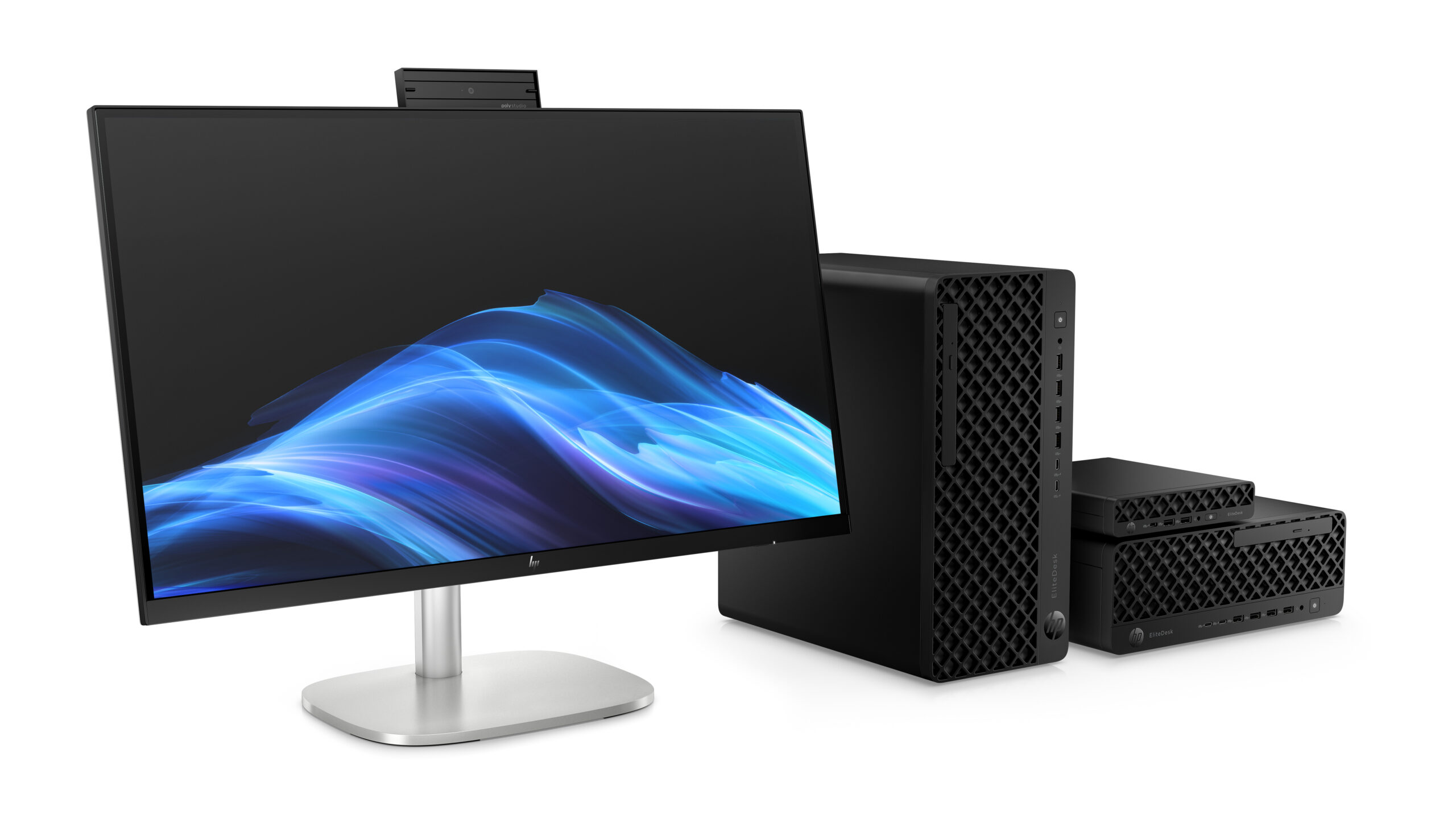 HP EliteStudio 8 G1i AI PC Intel Core Ultra 5 235 68,6 cm (27") 2560 x 1440 px Ekran dotykowy All-in-One PC 16 GB DDR5-SDRAM 512 GB SSD Windows 11 Pro Wi-Fi 7 (802.11be) Srebrny - obrazek 2