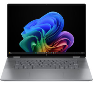 HP OmniBook X Flip Next Gen AI 16-ar0016nw Copilot+ PC AMD Ryzen AI 5 340 40,6 cm (16") Ekran dotykowy 2K 16 GB LPDDR5x-SDRAM 1 TB SSD Wi-Fi 7 (802.11be) Windows 11 Home Srebrny