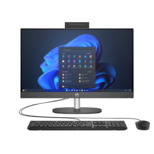 HP ProOne 240 G10 Desktop PC Intel Core Ultra 5 125U 60,5 cm (23.8") 1920 x 1080 px All-in-One PC 16 GB DDR5-SDRAM 512 GB SSD Windows 11 Pro Wi-Fi 6 (802.11ax) Biały