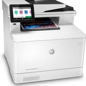 HP Color LaserJet Pro Urządzenie wielofunkcyjne M479fdn, Drukowanie, kopiowanie, skanowanie, faksowanie, poczta elektroniczna, Skanowanie do wiadomości e-mail / pliku PDF; Drukowanie dwustronne; Automatyczny podajnik dokumentów bez zwijania na 50 arkuszy