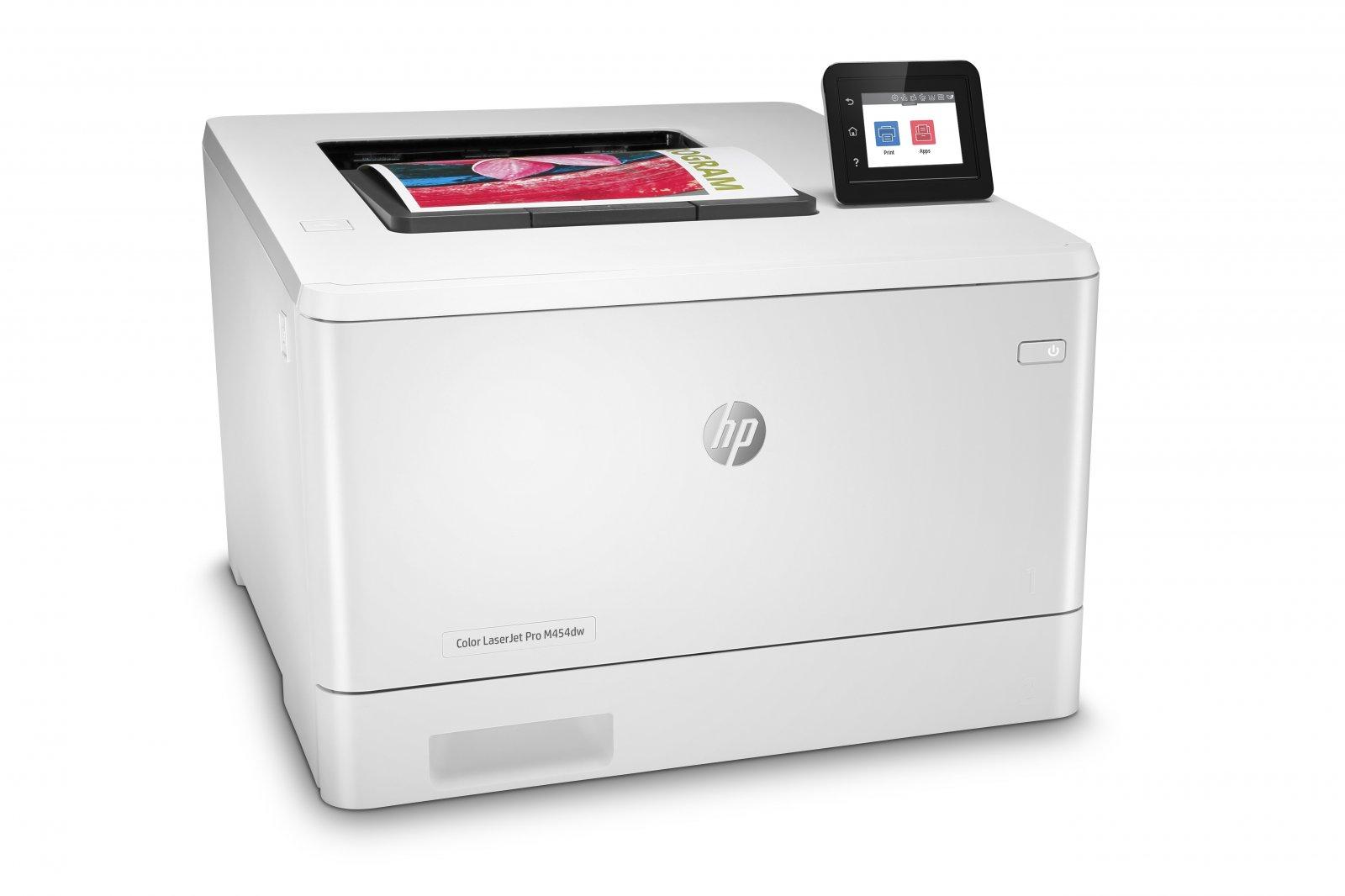 HP Color LaserJet Pro M454dw, Drukowanie, Drukowanie za pośrednictwem portu USB z przodu urządzenia; Drukowanie dwustronne - obrazek 3