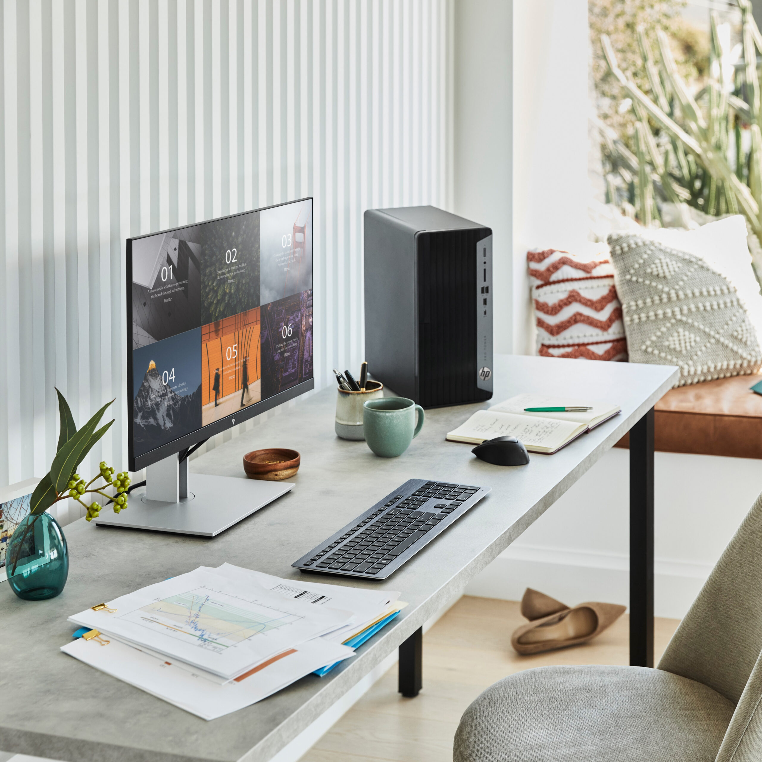 HP Pro 400 G9 Intel® Core™ i3 i3-13100 16 GB DDR4-SDRAM 512 GB SSD Windows 11 Pro Tower PC Czarny - obrazek 5