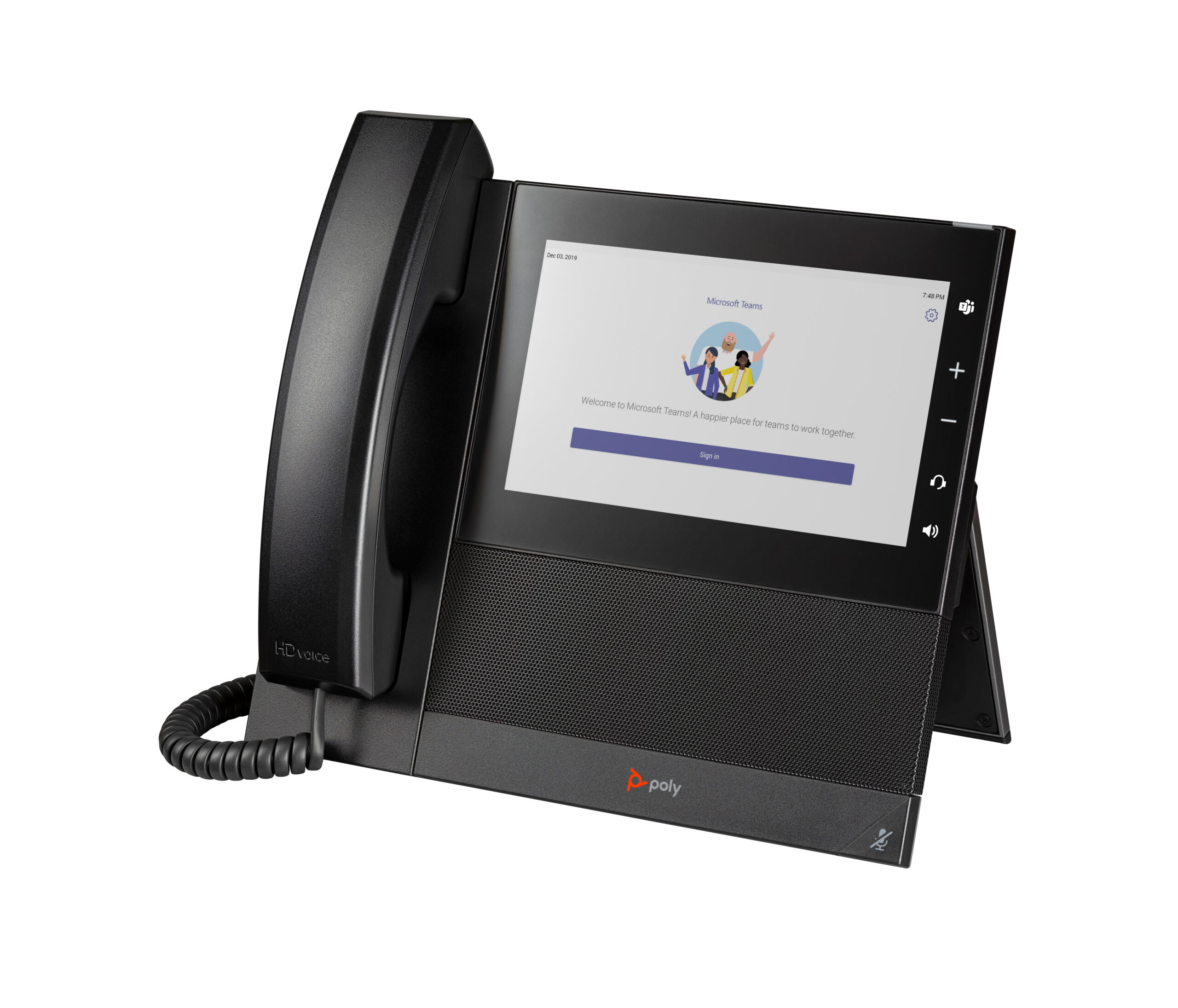 HP Poly Biznesowy telefon multimedialny Poly CCX 600 do aplikacji Microsoft Teams, z obsługą PoE - obrazek 5