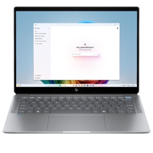 HP OmniBook Ultra 14-fd0003nn Copilot+ PC AMD Ryzen AI 9 365 Laptop 35,6 cm (14") Ekran dotykowy 2.2K 16 GB LPDDR5x-SDRAM SSD Wi-Fi 7 (802.11be) Windows 11 Home Srebrny
