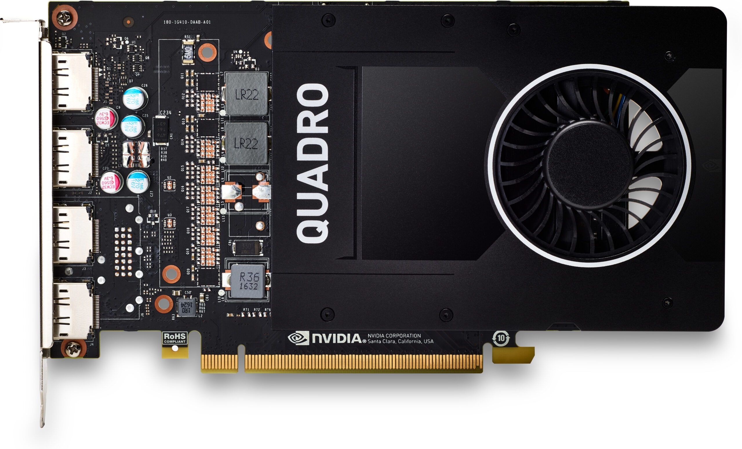 HP 6YT67AA karta graficzna NVIDIA Quadro P2200 5 GB GDDR5X