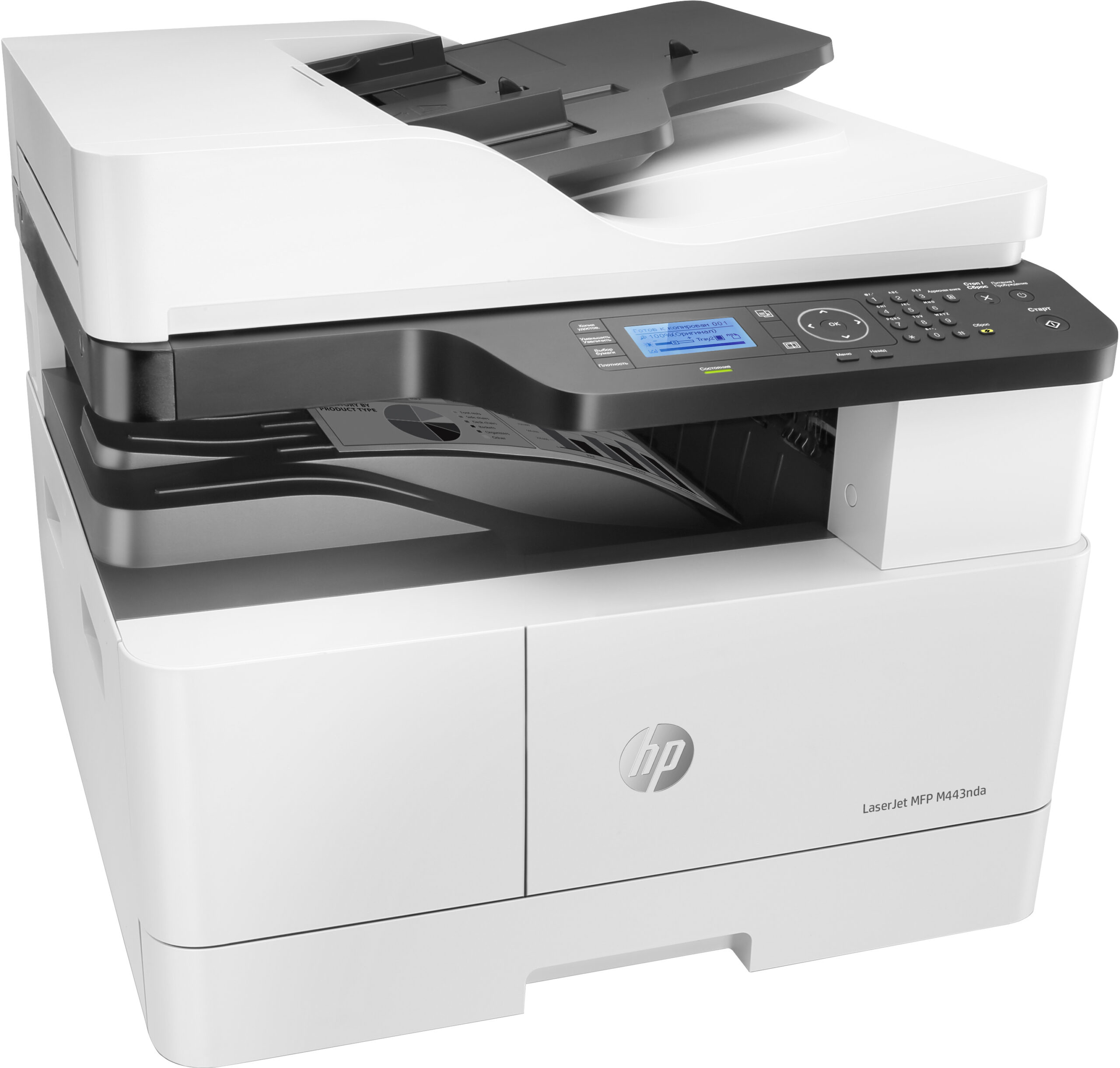Urządzenie wielofunkcyjne HP LaserJet MFP M443NDA (8AF72A) 3 w 1 - obrazek 3