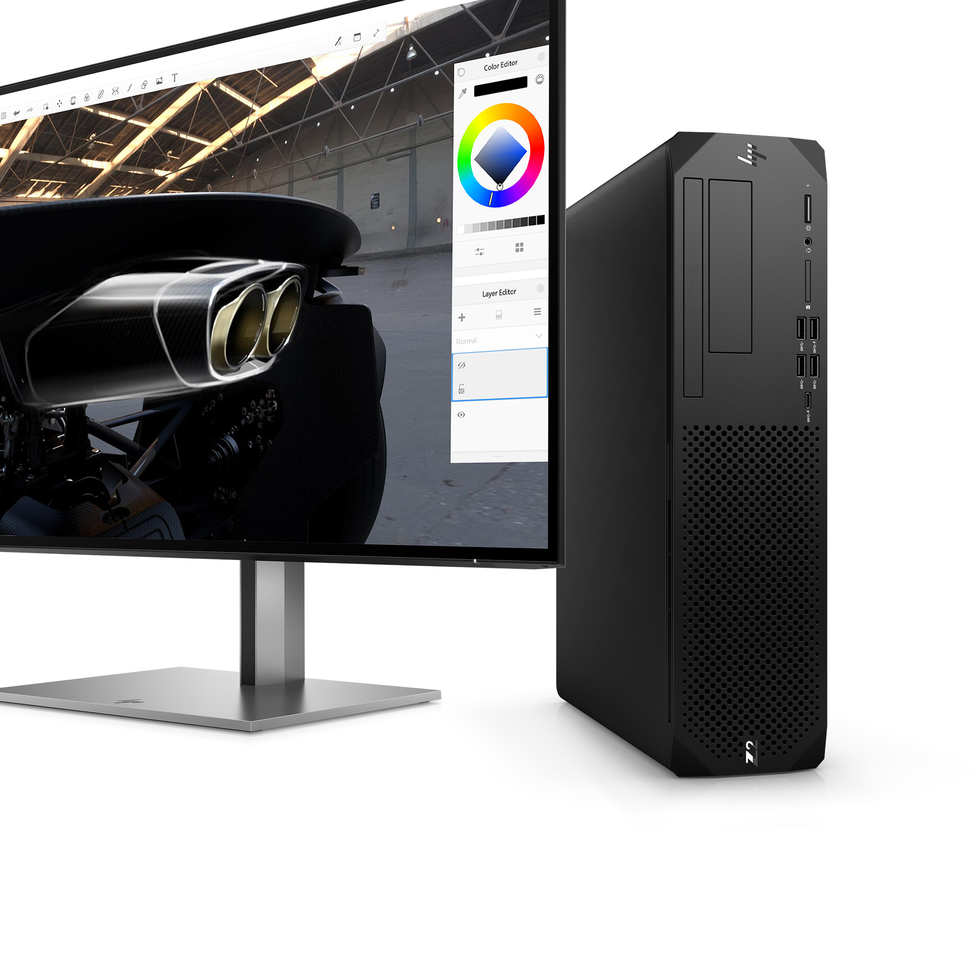 HP Z2 G9 Intel® Core™ i7 i7-14700 32 GB DDR5-SDRAM 1 TB SSD Windows 11 Pro SFF Stanowisko AI Workstation Czarny - obrazek 5
