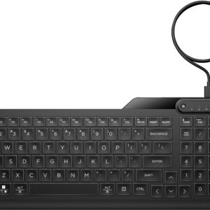 HP Przewodowa klawiatura do wielu urządzeń 405 z podświetleniem