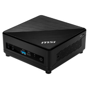 MSI Cubi 5 10M-048DE Intel® Core™ i5 i5-10210U 8 GB DDR4-SDRAM 256 GB SSD Windows 10 Pro Mini PC Czarny