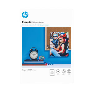 HP Papier fotograficzny Everyday, błyszczący – 25 arkuszy/A4/210 x 297 mm