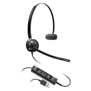 HP Poly Składany zestaw słuchawkowy Poly EncorePro 545 USB-A