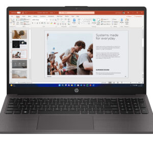 HP 255 G10 AMD Ryzen™ 5 7530U Laptop 39,6 cm (15.6") Full HD 16 GB DDR4-SDRAM 512 GB SSD Wi-Fi 6 (802.11ax) Windows 11 Home Czarny