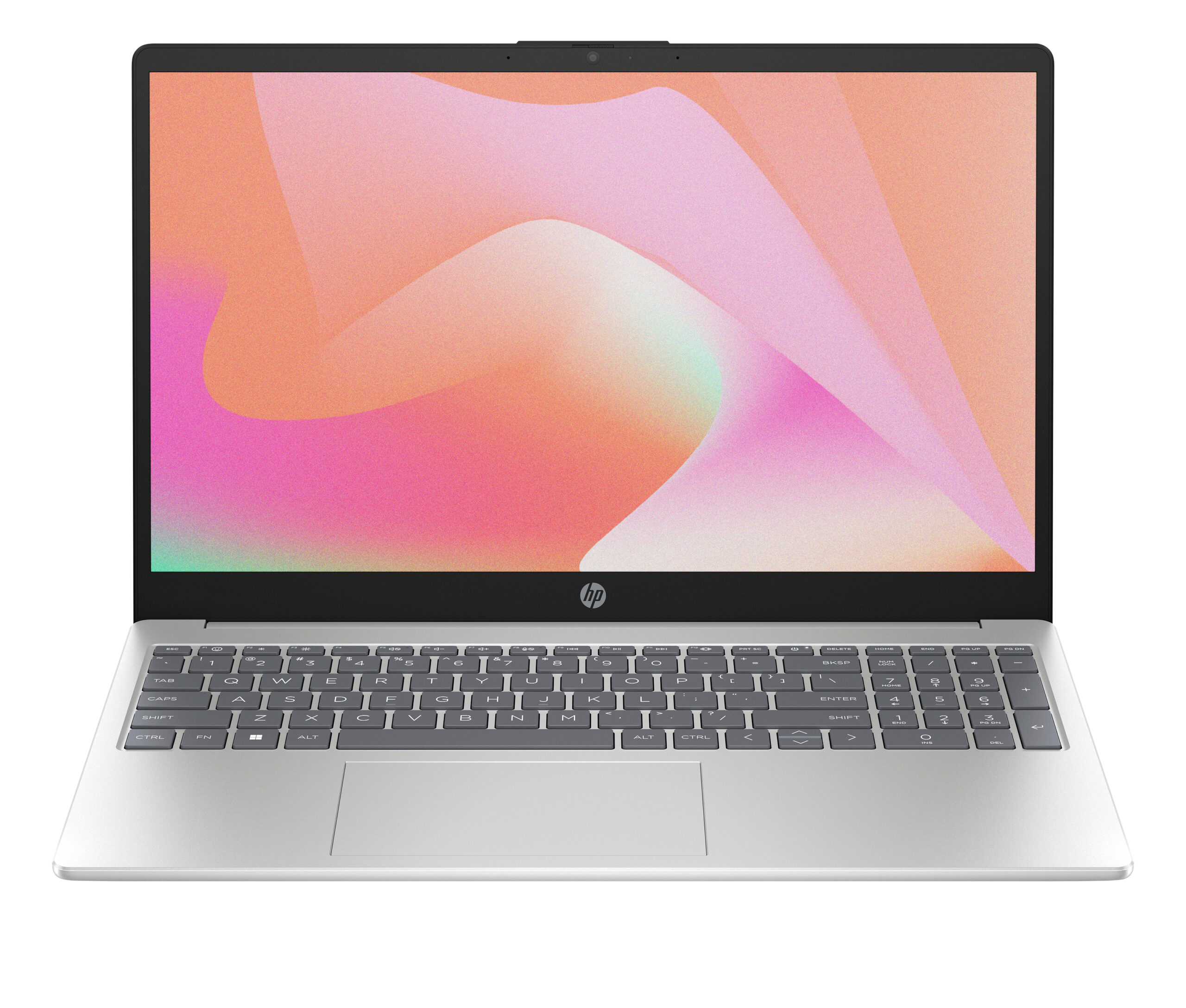 HP 15-fd1067nw Intel Core Ultra 7 155H Laptop 39,6 cm (15.6") Full HD 24 GB DDR5-SDRAM 512 GB SSD Wi-Fi 6 (802.11ax) Free DOS AI PC Srebrny