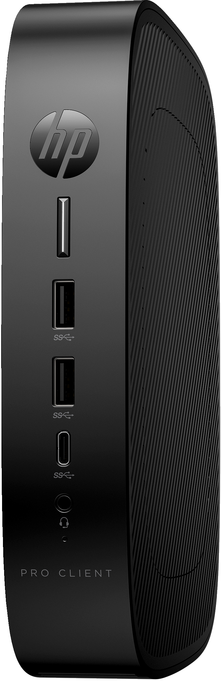 HP Pro t550 2 GHz Windows 10 IoT Enterprise 1,3 kg Czarny J6412 - obrazek 2