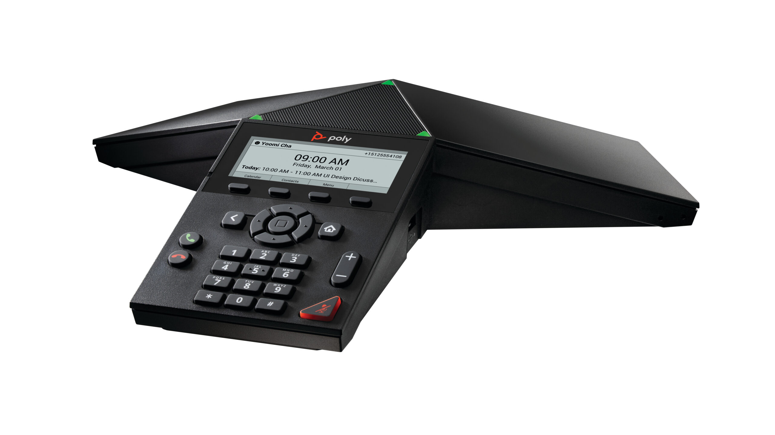 HP Poly Telefon konferencyjny IP Poly Trio 8300, obsługujący funkcję zasilania PoE, bez radia - obrazek 3