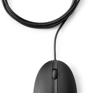 HP Wired 320M Mouse - new  (packed in plastic) Wired  Desktop 320M Mouse, Ambidextrous, Optical, USB Type-A, 1000 DPI, Black