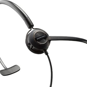 Poly EncorePro 540 Convertible Headset +Quick Disconnect EMEA - INTL English Loc  Euro plug
