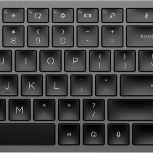 HP klawiatura bezprzewodowa 975 programowalna - odbiornik USB + Bluetooth - czarna QWERTY (3Z726AA#ABB)