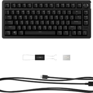 HyperX Alloy Rise 75 klawiatura mechaniczna RGB - przełączniki HX Red - QWERTY US INT