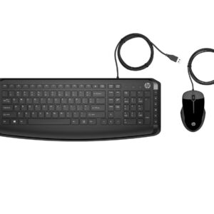 Zestaw klawiatura i mysz HP Pavilion 200 przewodowa czarna