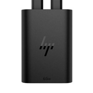 Zasilacz sieciowy HP 65W GaN Laptop Charger 2xUSB-C czarny 600Q7AA