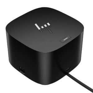 HP Thunderbolt Dock 280W G4 Dock  w/Combo Cable HP Thunderbolt  Dock 280W G4 Dock w/Combo Cable, Wired, Thunderbolt 4, Black, Kensington, 100 -