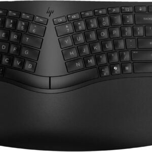 HP klawiatura bezprzewodowa 965 ergonomiczna - odbiornik USB + Bluetooth - czarna QWERTY (7E756AA#ABB)