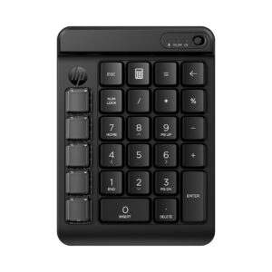 Klawiatura numeryczna HP 430 Bluetooth Programmable Wireless Mechanical Keypad bezprzewodowa czarna 7N7C2AA