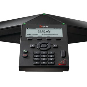 HP Poly Telefon konferencyjny IP Poly Trio 8300, obsługujący funkcję zasilania PoE
