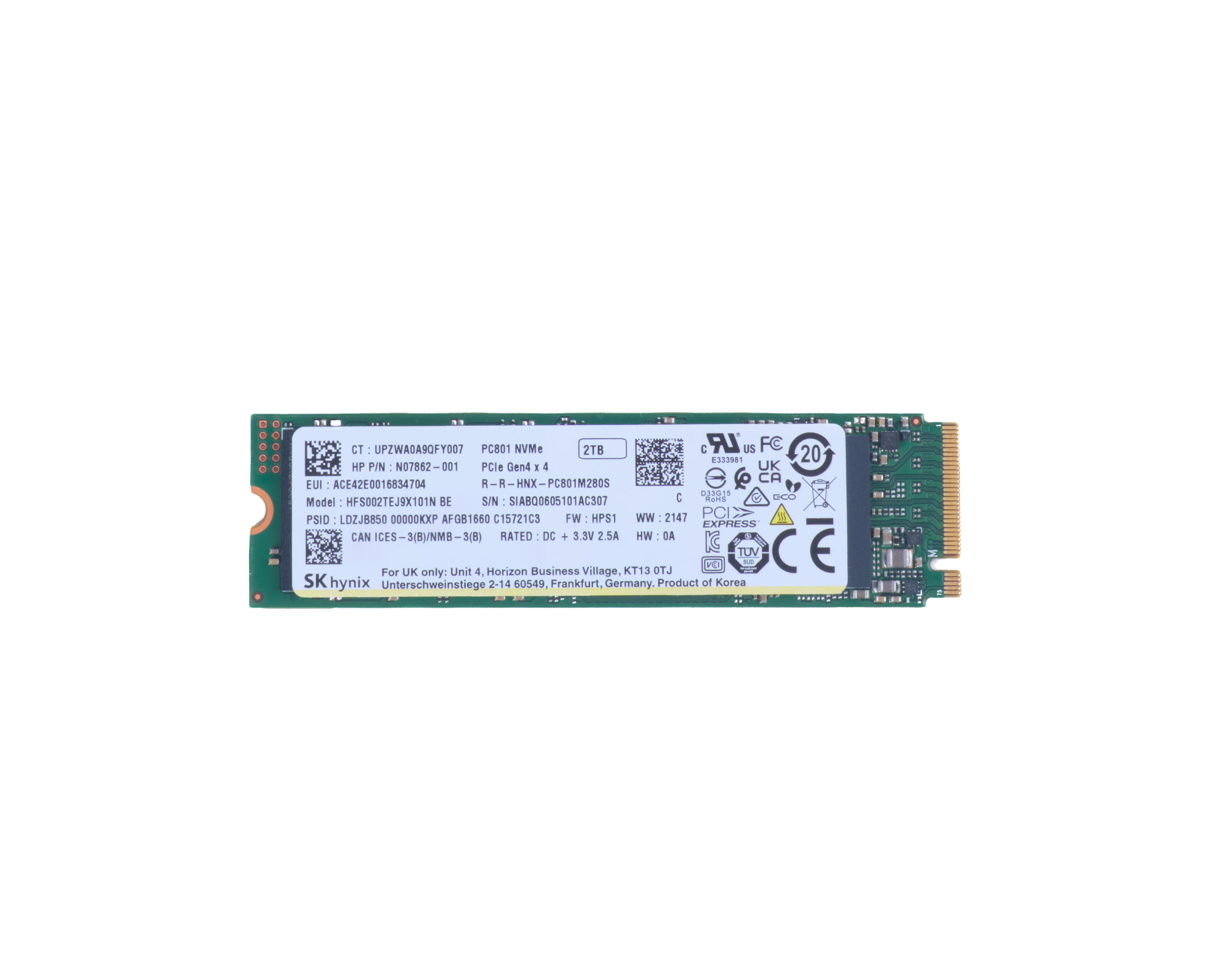 HP Dysk 2TB PCIe-4x4