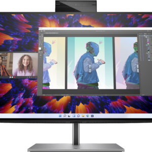 HP Z24m G3 QHD Conferencing Display monitor komputerowy 60,5 cm (23.8") 2560 x 1440 px Quad HD LCD Srebrny