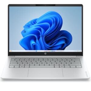 HP OmniBook 3 14-hu0009nwx Intel Core 5 120U Laptop 35,6 cm (14") 2K 16 GB DDR5-SDRAM 512 GB SSD Wi-Fi 6 (802.11ax) Windows 11 Home Szary, Srebrny
