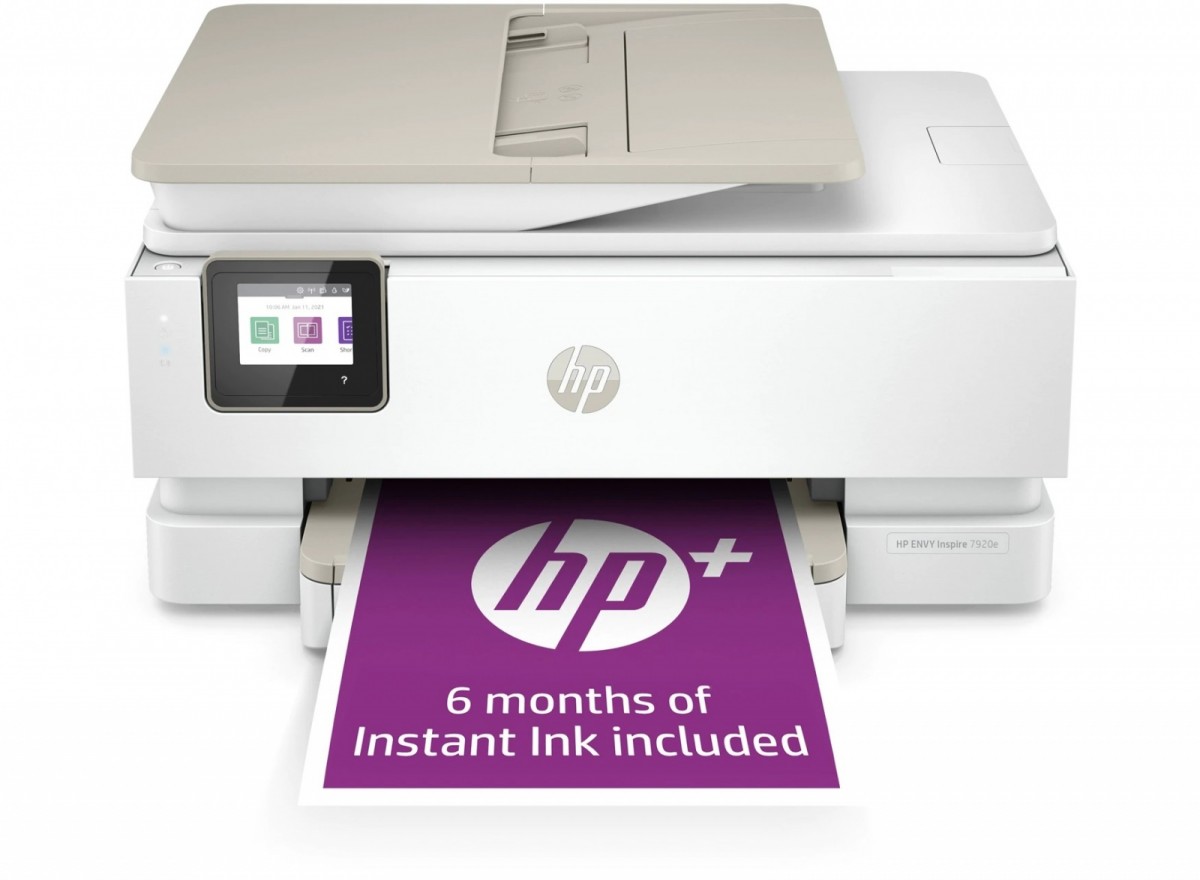 HP ENVY Inspire 7920e Bezprzewodowe All-in-One W kolorze Drukarka, Instant Ink; Kopiarka, skaner - obrazek 2