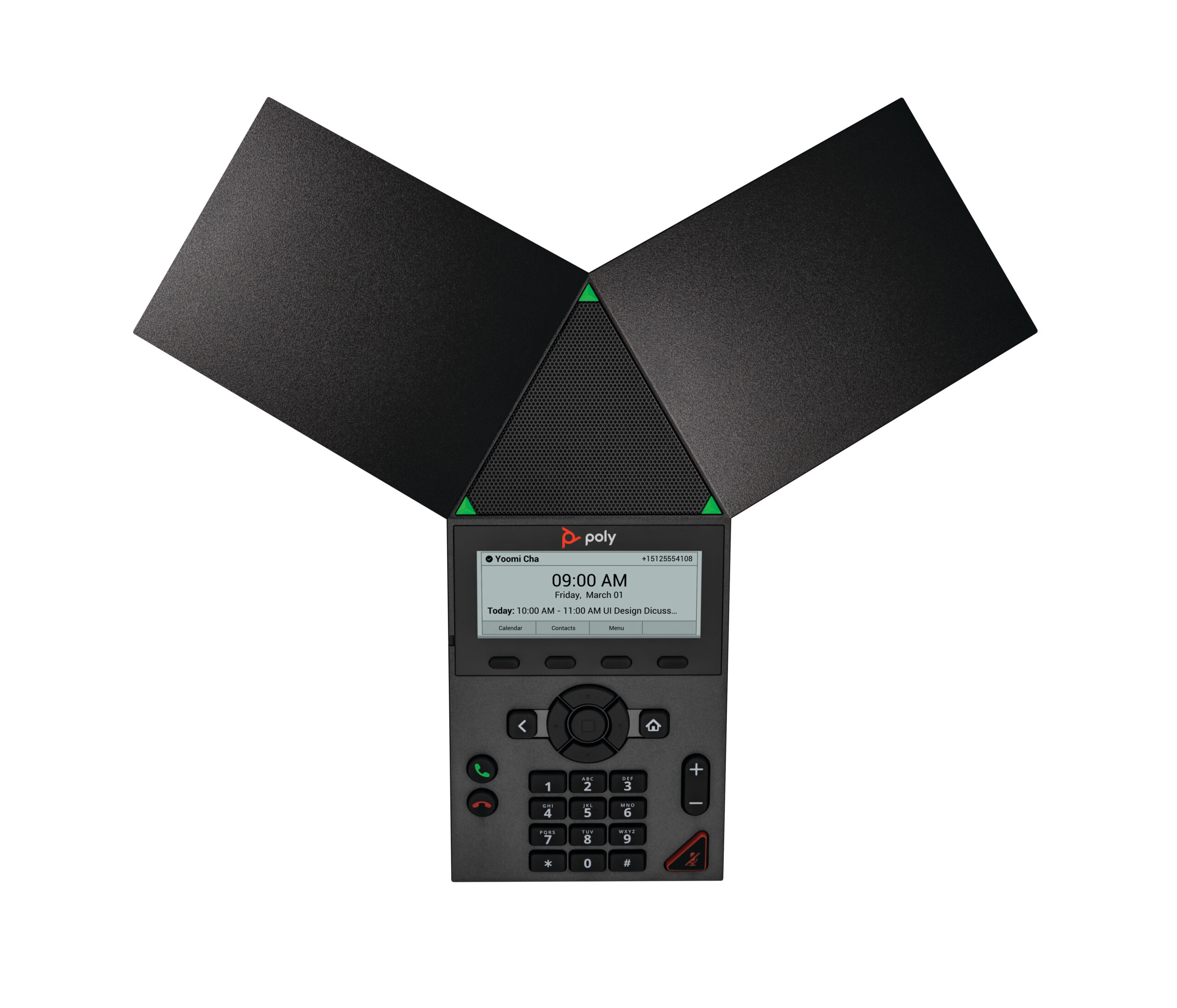 HP Poly Telefon konferencyjny IP Poly Trio 8300, obsługujący funkcję zasilania PoE, bez radia - obrazek 4