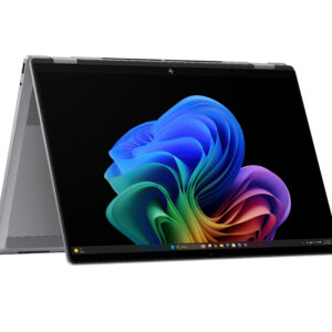 HP OmniBook X Flip Next Gen AI 16-ar0219nw Copilot+ PC AMD Ryzen AI 5 340 Hybryda (2w1) 40,6 cm (16") Ekran dotykowy 2K 16 GB LPDDR5x-SDRAM 1 TB SSD Wi-Fi 7 (802.11be) Windows 11 Home Srebrny