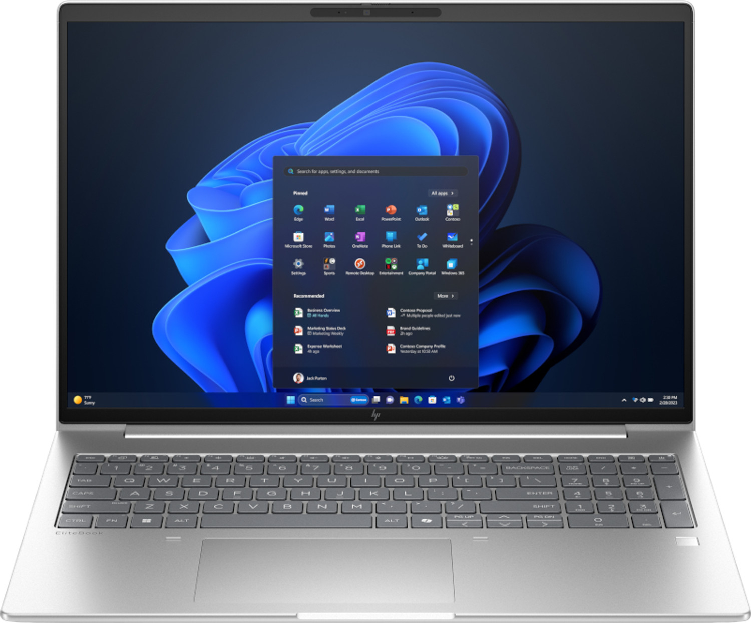 HP EliteBook 6 G1i AI PC Intel Core Ultra 5 225U Laptop 40,6 cm (16") WUXGA 24 GB DDR5-SDRAM 512 GB SSD Wi-Fi 6E (802.11ax) Windows 11 Pro Srebrny