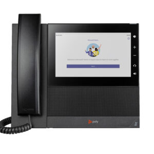 HP Poly Biznesowy telefon multimedialny Poly CCX 600 do aplikacji Microsoft Teams, z obsługą PoE