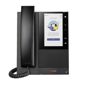 HP Poly Biznesowy telefon multimedialny Poly CCX 505 do aplikacji Microsoft Teams, z obsługą PoE