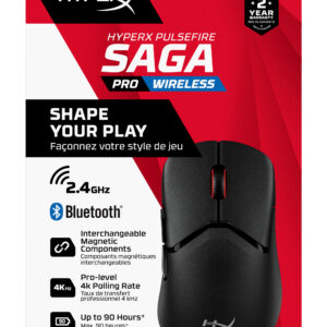 HyperX Bezprzewodowa mysz dla graczy Pulsefire Saga Pro ()