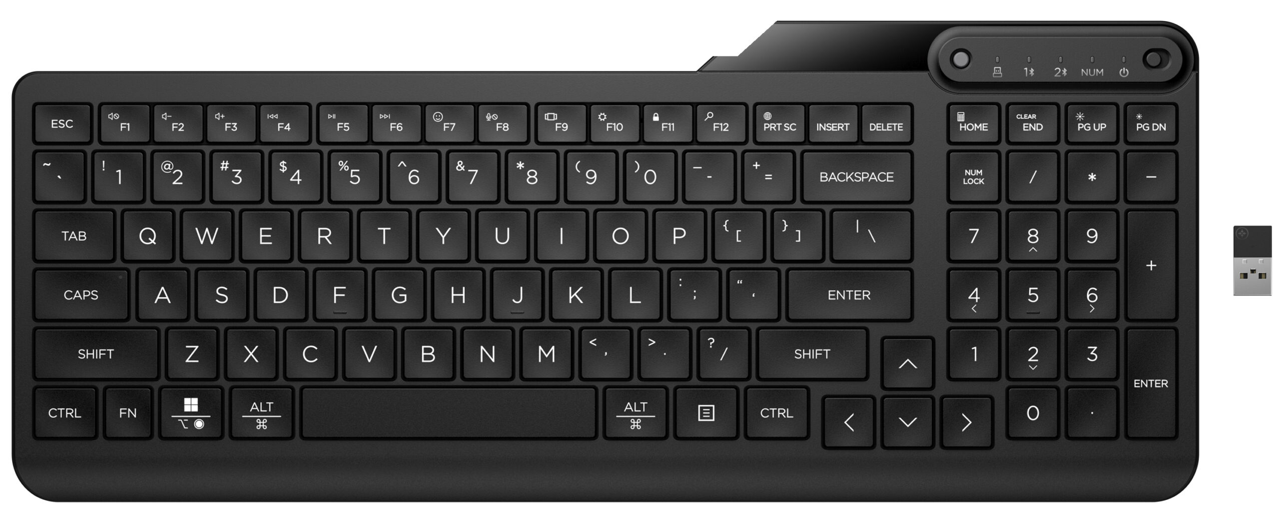 HP Klawiatura bezprzewodowa 475 z dwoma trybami